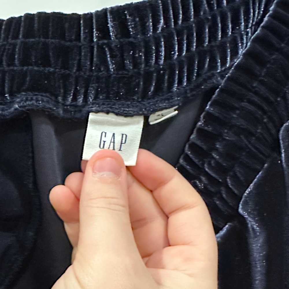 GAP Midnight Velvet Skirt
